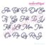 Beloved Basic - Beautiful Calligraphy Monogram Alphabet 1", 2", 3" - EXCLUSIVE
