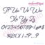 Beloved Basic - Beautiful Calligraphy Monogram Alphabet 1", 2", 3" - EXCLUSIVE