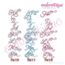 Beloved Alternates Set 4 - Beautiful Calligraphy Monogram Alphabet 1", 2", 3" - EXCLUSIVE