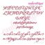 Alicia Calligraphy Monogram - Set 3 - Embroitique Exclusive!