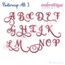 Buttercup Calligraphy Monogram Super Set **SMALL** - Basic and ALL Alternate sets included!