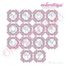 Romance Fancy Framed Monogram Initial Alphabet Font for Machine Embroidery, 3 image