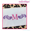 Steele Vintage Accent Flourish Initial Embroidery Monogram Font - Large Embroitique