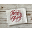 Happy Holidays Calligraphy Circle Christmas Design for Machine Embroidery, 2 image