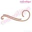 Mix It Up Curly Calligraphy Accents Flourishes - Full Set, 13 image