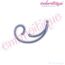 Mix It Up Curly Calligraphy Accents Flourishes - Full Set, 5 image