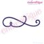 Mix It Up Curly Calligraphy Accents Flourishes - Full Set, 6 image
