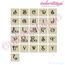 Mortimer Monogram Small Font- Satin Stitch Curly & Block Font, 3 image