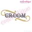 Sandi Monogram Font - Curly Classic Upright- MEDIUM, 5 image